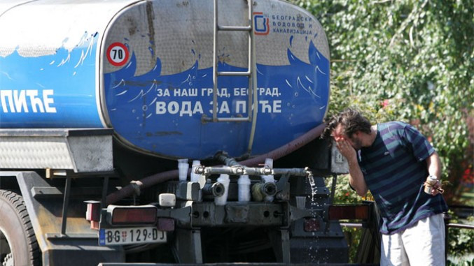  RASPORED CISTERNI SA PIJAĆOM VODOM – PETAK 6. SEPTEMBAR